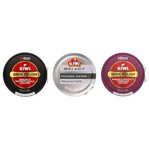 Kiwi Shoe Polish Variety Black Cordovan Select Brown Leather Care 31g 1.... - $21.93