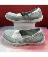 Skechers Womens Be Lux Daylights Size 8 Gray Casual Shoes Sneakers 100026S - $24.75