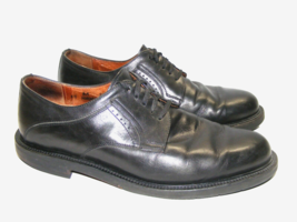 Johnston Murphy Passport Cap Toe Leather Black Dress Shoes 20-1351 Size ... - £29.86 GBP