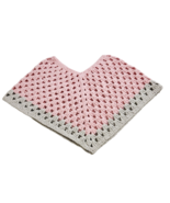 Pink Baby Poncho and Cat Ear Hat Set - $50.00