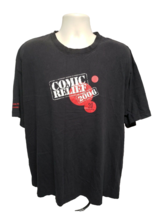 2006 Comic Relief 20 Years Adult Black XL TShirt - £11.59 GBP