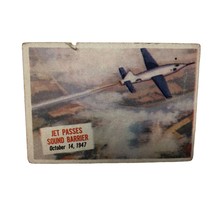 VTG 1954 Topps Scoop # 68 Jet Passes Sound Barrier - £22.72 GBP