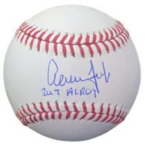 Aaron Judge Autographed &quot;2017 AL ROY&quot; Yankees Official MLB Baseball Fana... - £1,018.51 GBP