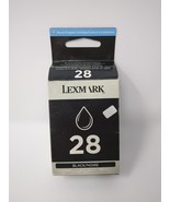 New Genuine Lexmark 28 Black Ink Cartridge X Series X5320 X2500 Z Series... - £6.41 GBP