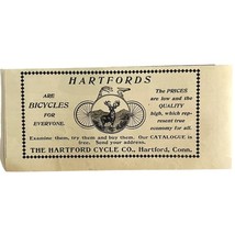 Hartford Cycle Bicycles 1894 Advertisement Victorian Bikes For Everyone ... - $19.99