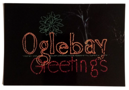 Festival of Lights Oglebay Greetings Wheeling West Virginia WV UNP Postcard - $7.99