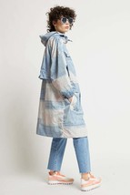 Adidas by Stella McCartney FK9673 Printed Parka Jacket Blue ( XS ) - £276.31 GBP