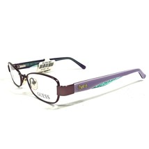 Guess GU9092 PUR Kids Eyeglasses Frames Purple Rectangular Cat Eye 47-16-130 - $46.54