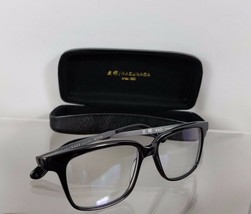 Brand New Authentic MASUNAGA 045 Eyeglasses Shiny Black 52mm Frame - £135.91 GBP