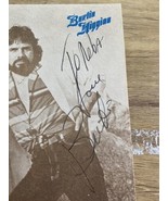 VTG Bertie Higgins Signed Autograph Promo Card for Just Another Day in P... - £19.41 GBP