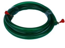 Smooth Green Hose 3/4&#39;&#39; (19mm) W/Clamps, Translucent Flexible Aquarium T... - $29.65