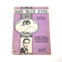 Vintage Sheet Music Baby Blue Eyes 1922 Piano Voice - £8.88 GBP