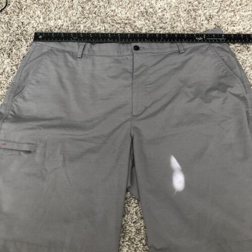 Greg Norman Men's Shorts Grey Gray Size 40 Performance Stretch Chinos Golf Item image 5