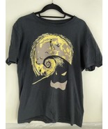 Mad Engine Disney Mens L Black The Nightmare Before Christmas Boogie Moo... - $19.75