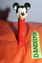 Disney Mickey Mouse Pez Candy Dispenser Vintage Toy Collectible Made In Hungary - $12.86