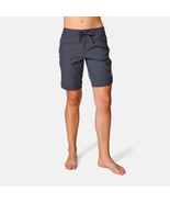 Free Country Bermuda Board Shorts Womens Large Shadow Gray Quick Dry UPF... - $35.05 CAD