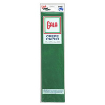 Gala Crepe Paper 12-Pack (240x50cm) - Emerald Green - £29.21 GBP