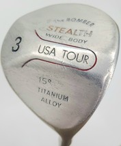 USA Tour The Bomber Stealth Wide Body 3 Wood 15* RH Regular Graphite 43.25&quot; - $33.54