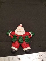 Santa Claus Magnet - Santa with String of trees - £3.20 GBP