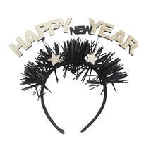 Happy New Year Headband Tiara New Year Eve Hair Accessories 2024 New Years Party - £18.79 GBP