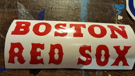 3 x 4  Boston Red Sox MLB Baseball Vinyl Decal White or red - £2.01 GBP