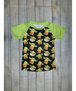 NEW Boutique Baby Yoda Grogu Mandalorian Star Wars Boys Short Sleeve Shirt - €5,63 EUR