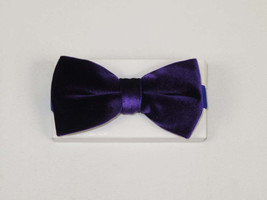 Men&#39;s Velvet Bow Tie by J.Valintin Collection #92487 Purple Velvet - £15.79 GBP