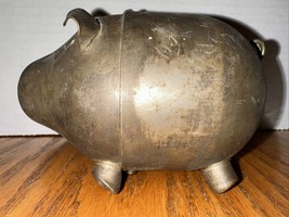 Vintage Silver Plate Piggy Bank - £7.82 GBP