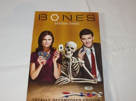 Bones - Season 3 DVD 2009 5-Disc Set Checkpoint Sensormatic Widescreen - £16.45 GBP