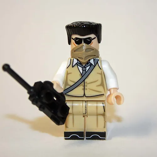 PAPBRIKS Terrorist Leader D Custome Rare Minifigures - $6.62