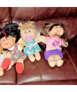 Vintage Lot of 3 Cabbage Patch Kids Dolls - £54.90 GBP