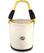 Graintex CB1126 Tools Utility Canvas Bucket Plastic Bottom 12” x 16” Hea... - €28,02 EUR