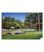 Augusta National Golf Hole 16 Redbud PGA 16Ri2550 Oil Painting Wall Art ... - $34.93 CAD+