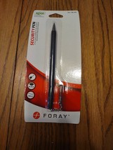 Foray Security Pen Black - £10.07 GBP