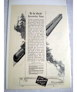 1935 Ad The Chicago,  Milwaukee and St. Paul Railway It is Their Favorit... - £6.28 GBP