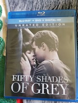 Fifty Shades of Grey (DVD Blu-ray, COMBO  2015) - £10.54 GBP