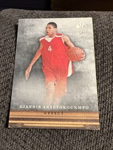 2013-14 SP Authentic Canvas Collection Giannis Antetokounmpo #CC-46 Rookie RC - $129.03