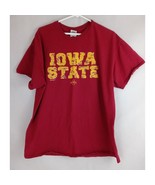 Gildan Men&#39;s NCAA Iowa State Cyclones T-Shirt Size XL 100% Cotton - €14,58 EUR
