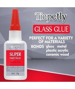 20g Tiepetly Super fast glue bonds within seconds waterproof - $11.88