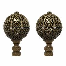 Royal Designs Traditional Filigree Globe 2.75&quot; Crystal Embelishment Lamp... - $25.95+