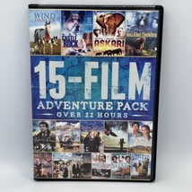 15-Film Adventure Pack (DVD, 2012) 3-Disc, 15 Adventure Movies, Brand New Sealed - £7.80 GBP