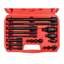 18-Piece Drive Tool Accessory Set,Includes Socket Adapters, Extensions A... - £44.82 GBP