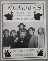 Fleetwood Mac / Stevie Nicks Rumours Fan Club Magazine November / December 1987 - £7.86 GBP