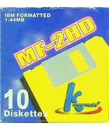 KHypermedia MF-2HD IBM Formatted Diskettes 1.44 MB - Sealed Box - £3.56 GBP