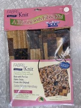 Cranston Fabri Knit SAFARI NIGHTS HANDBAG- Knitting Fabric Kit 2004 Arts... - $24.02