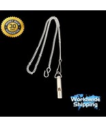 Metropolitan Service Whistle Chrome RMP Officer&#39;s Chain Loop. - €21,43 EUR