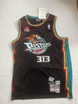 Detroit Pistons Shady 313 Basketball Jersey Size M Eminem NWT Mitchell &amp; Ness - £77.03 GBP