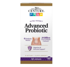 21st Century Ultra Potency Advanced Probiotic 20 Billion Live Probiotic Cultures - £25.15 GBP