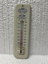 vintage Chevrolet car dealership thermometer hanes south Webster Ohio - £77.39 GBP