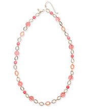 Inc Gold-Tone Stone &amp; Bead Strand Necklace, 35-1/2+ 3 Extender - £13.45 GBP